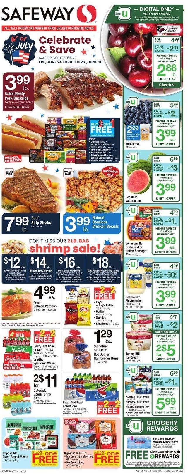 Safeway (MD, VA) Weekly Ad Flyer June 23 to June 30
