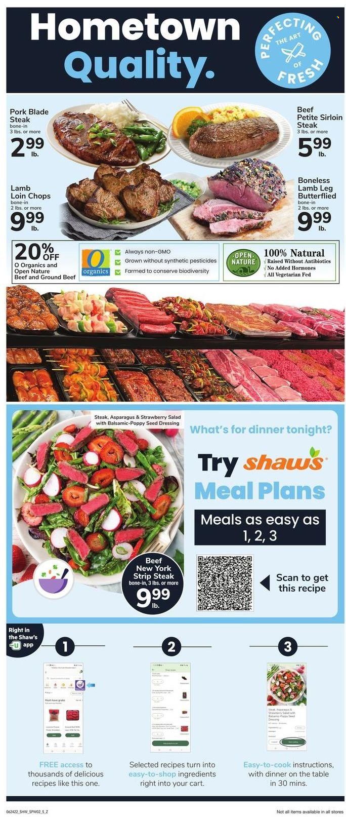 Shaw’s (MA, ME, NH, RI, VT) Weekly Ad Flyer June 23 to June 30