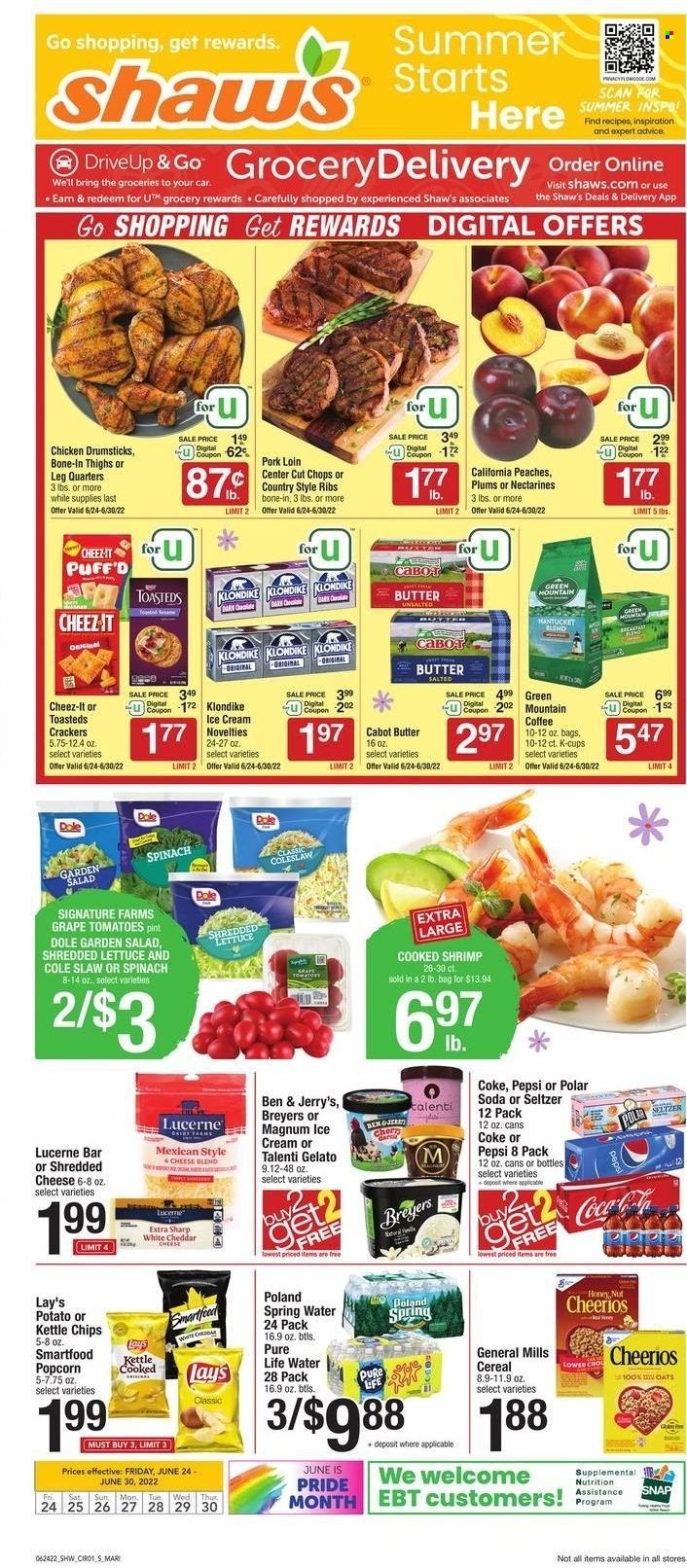 Shaw’s (MA, ME, NH, RI, VT) Weekly Ad Flyer June 23 to June 30