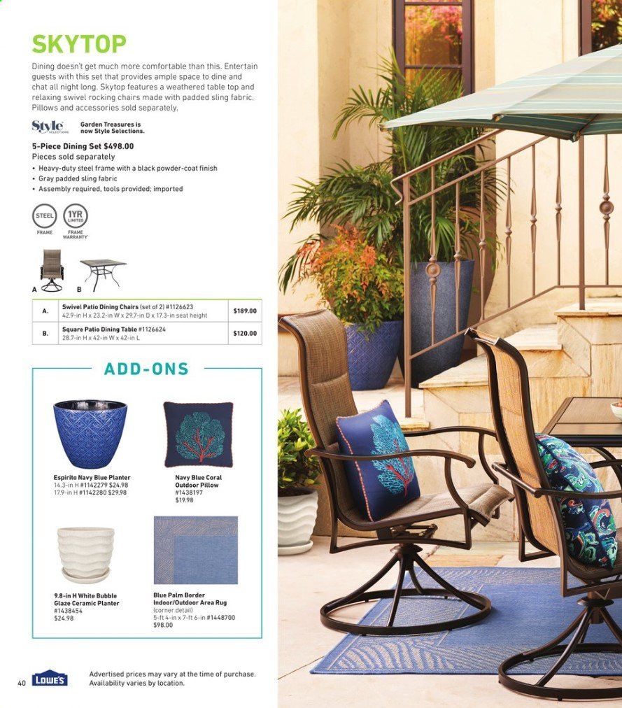 Lowe's Weekly Ad & Flyer January 16 to July 8
