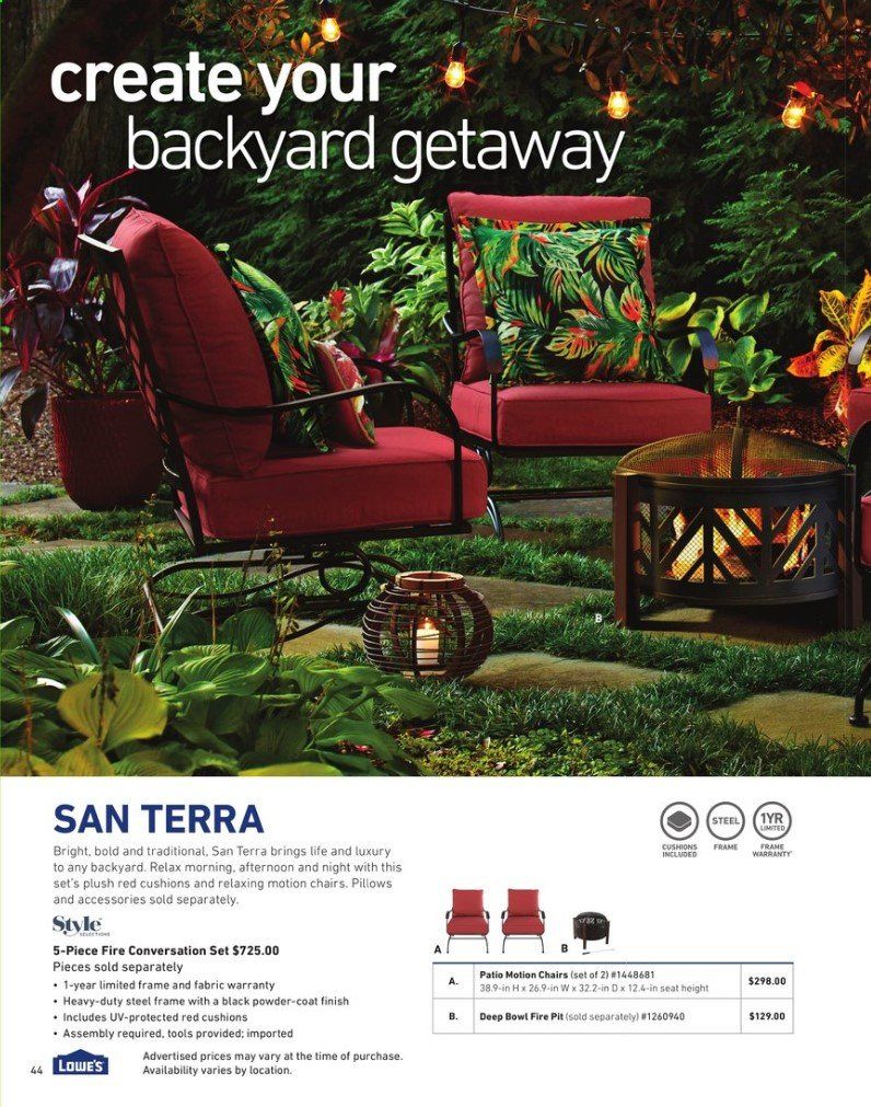Lowe's Weekly Ad & Flyer January 16 to July 8