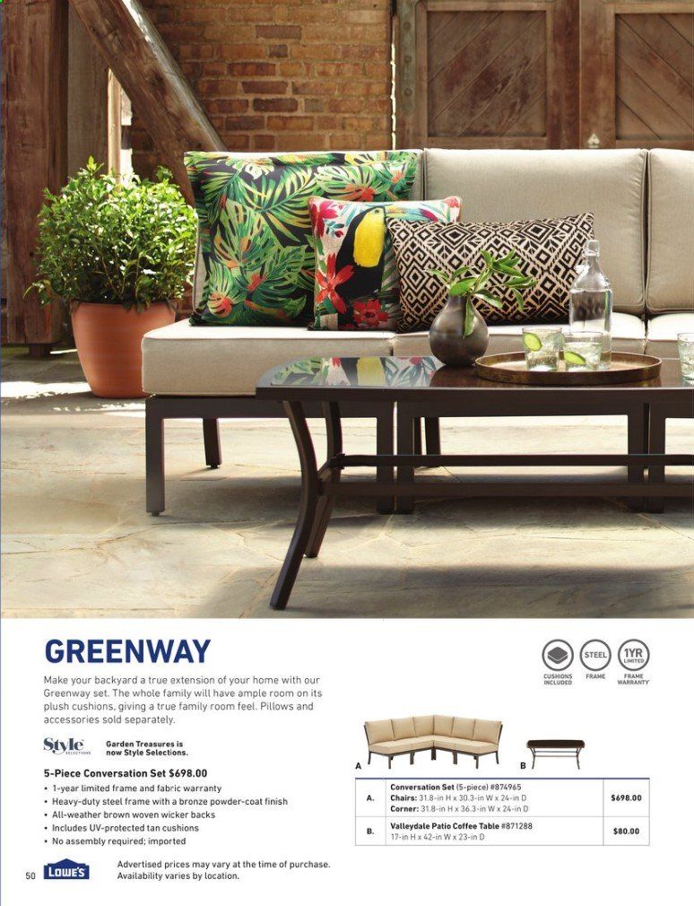 Lowe's Weekly Ad & Flyer January 16 to July 8