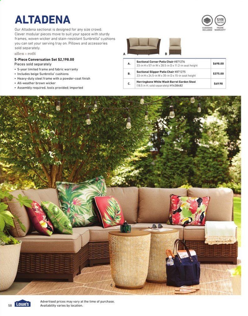 Lowe's Weekly Ad & Flyer January 16 to July 8
