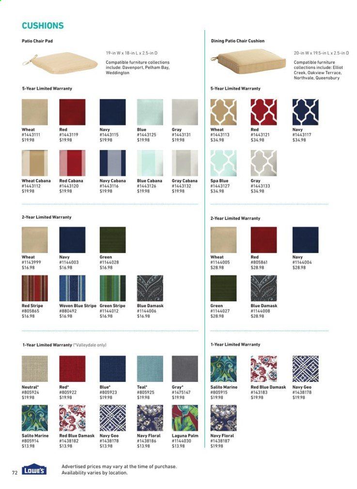 Lowe's Weekly Ad & Flyer January 16 to July 8
