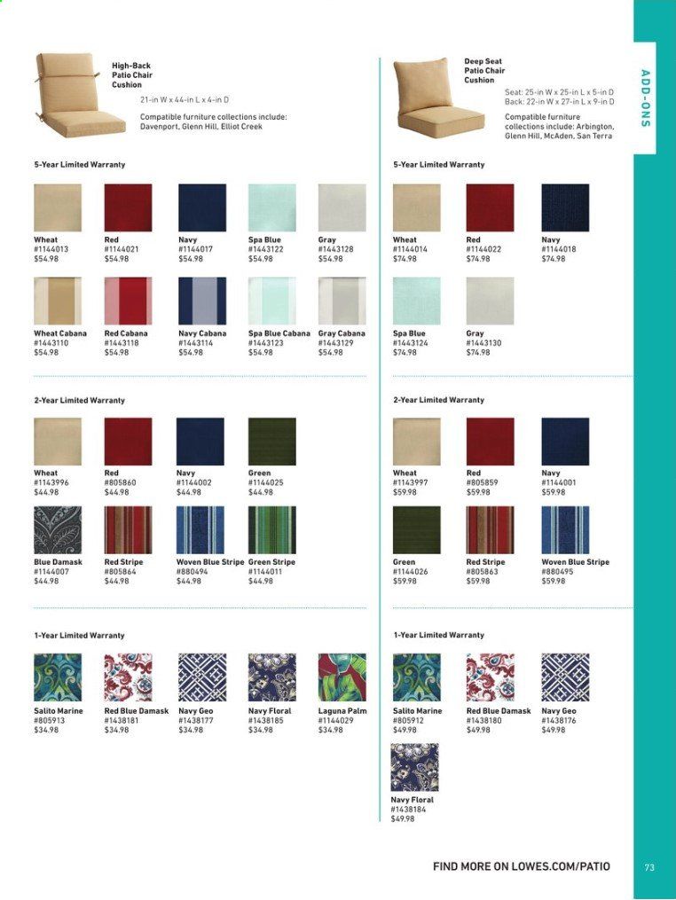 Lowe's Weekly Ad & Flyer January 16 to July 8