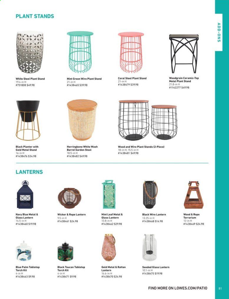 Lowe's Weekly Ad & Flyer January 16 to July 8