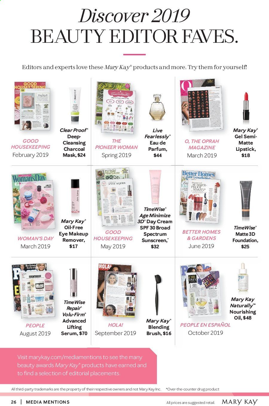 Mary Kay Weekly Ad & Flyer February 16 to May 15