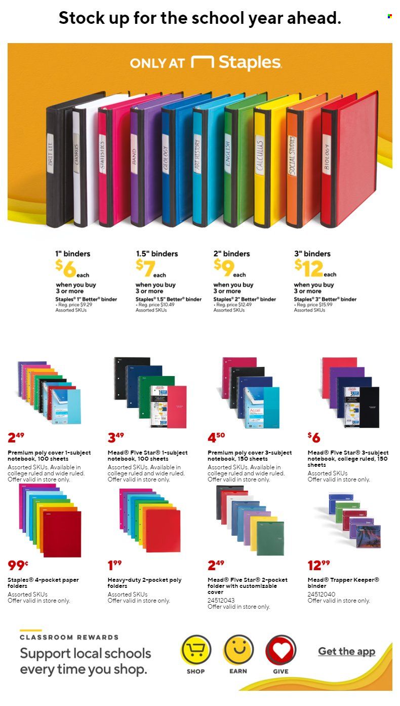 Staples Weekly Ad Flyer June 23 to June 30