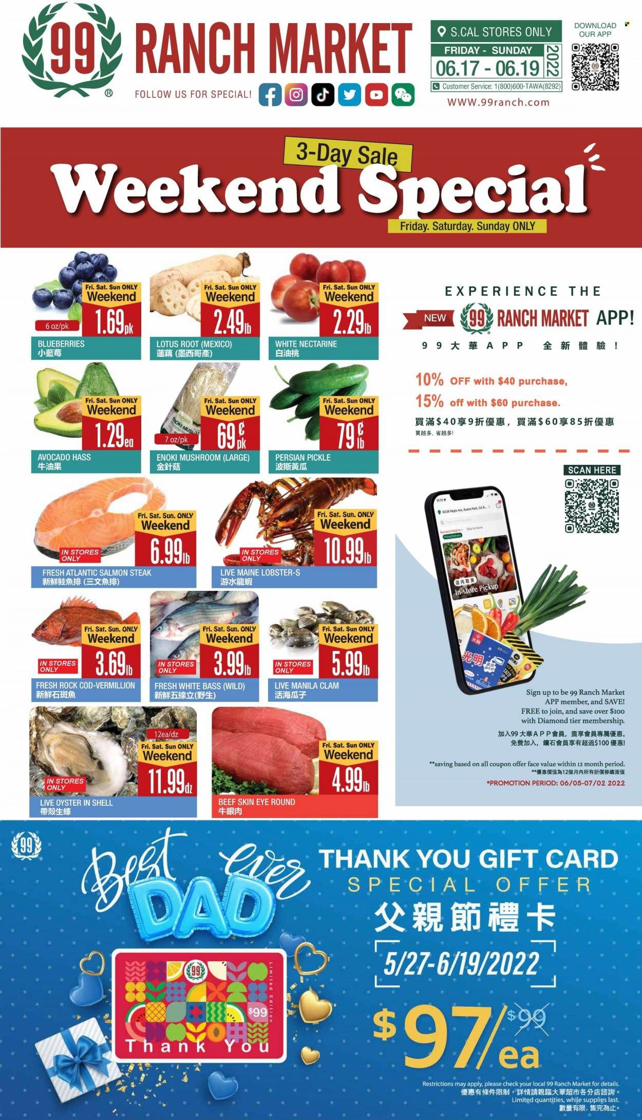 99 Ranch Market (40, CA) Weekly Ad Flyer June 23 to June 30