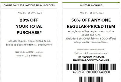 JOANN Weekly Ad Flyer June 23 to June 30
