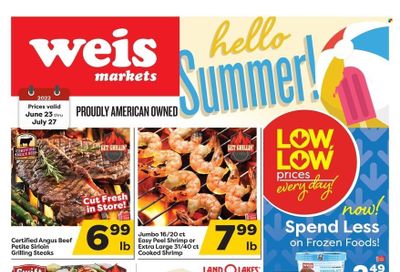 Weis (MD, NY, PA) Weekly Ad Flyer June 23 to June 30