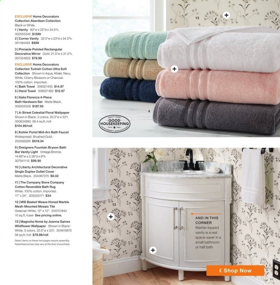 The Home Depot Weekly Ad & Flyer December 30, 2019 to April 19, 2020