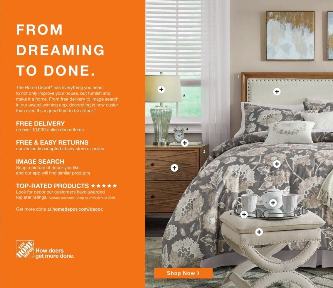 The Home Depot Weekly Ad & Flyer December 30, 2019 to April 19, 2020