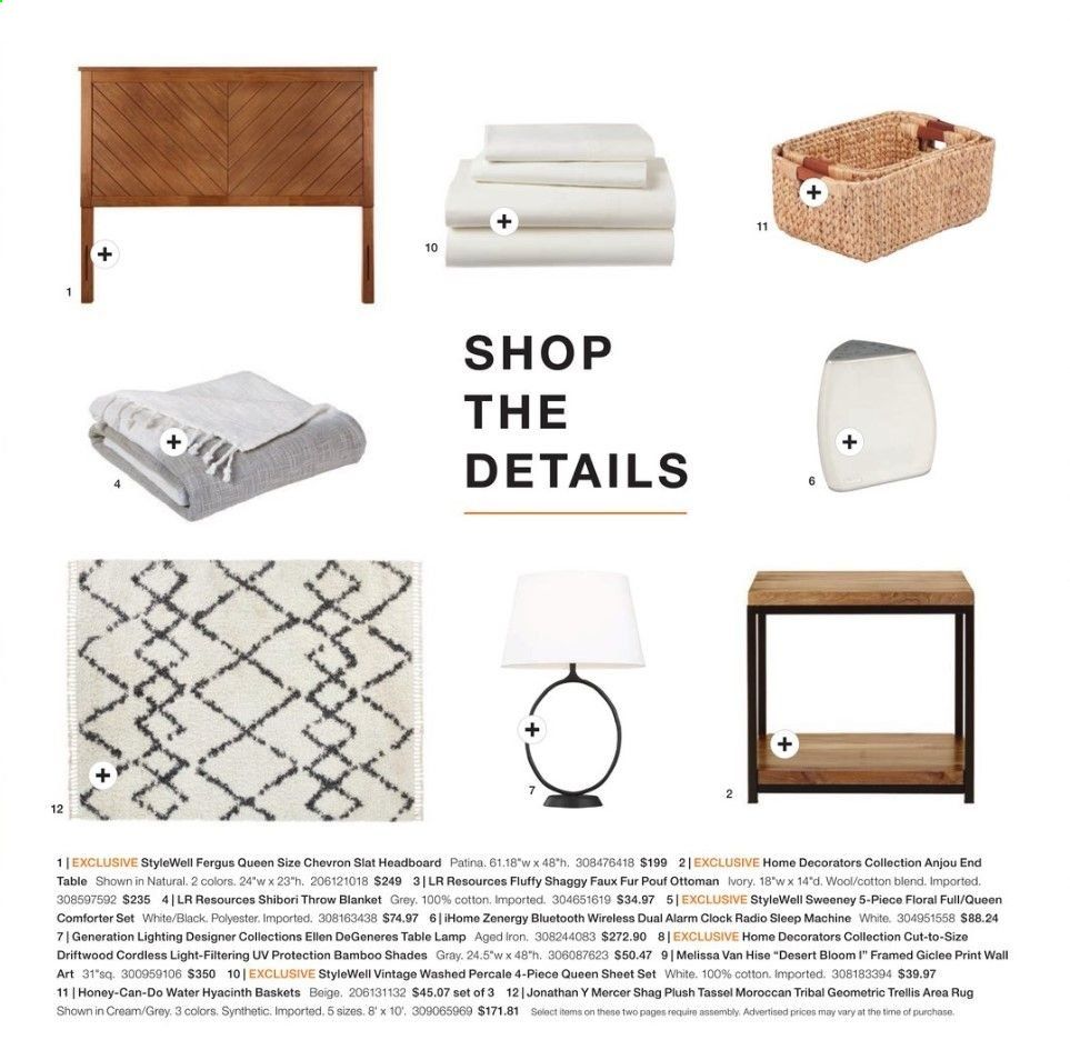 The Home Depot Weekly Ad & Flyer December 30, 2019 to April 19, 2020