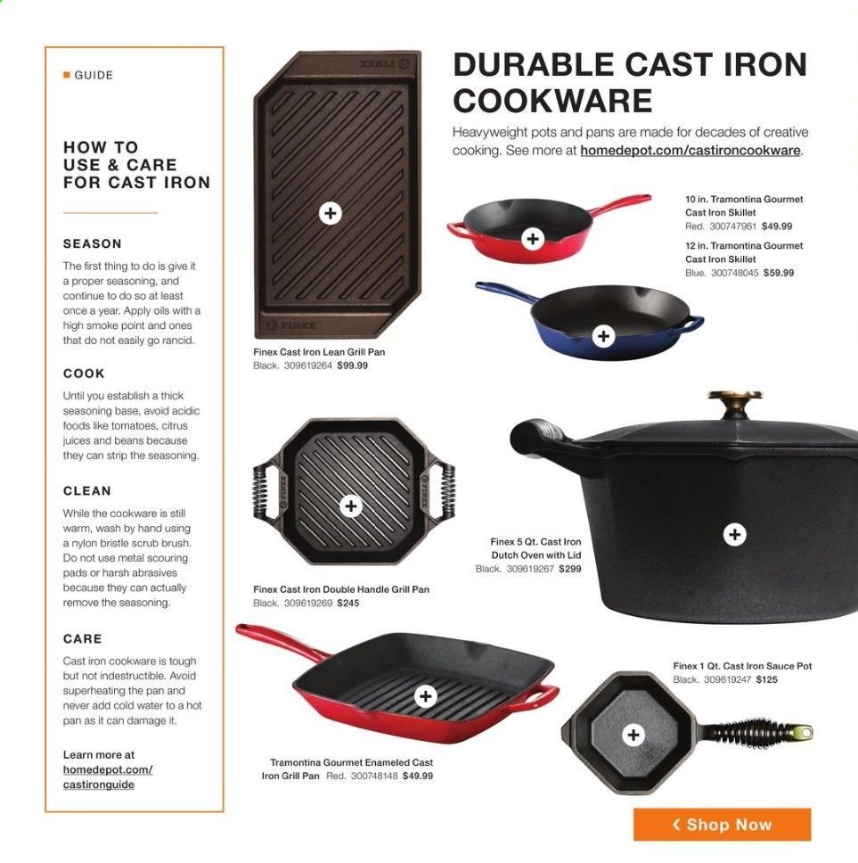 The Home Depot Weekly Ad & Flyer December 30, 2019 to April 19, 2020