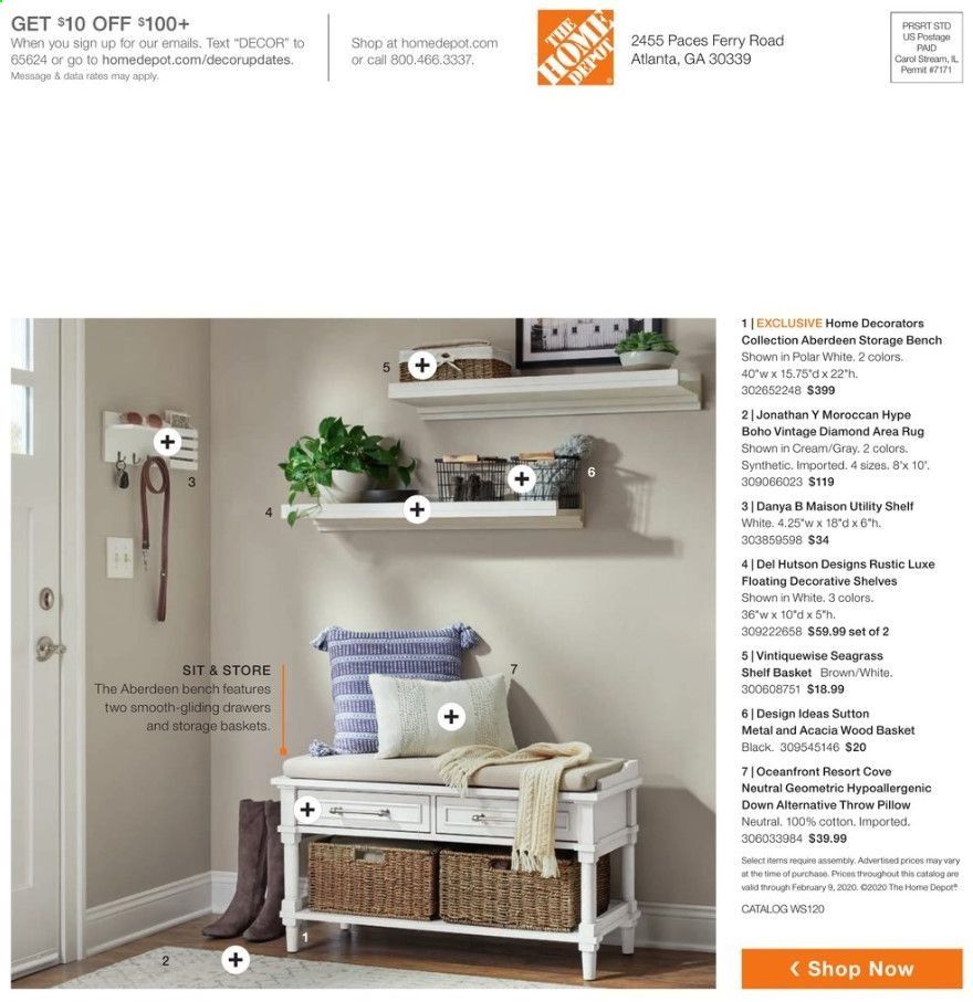 The Home Depot Weekly Ad & Flyer December 30, 2019 to April 19, 2020