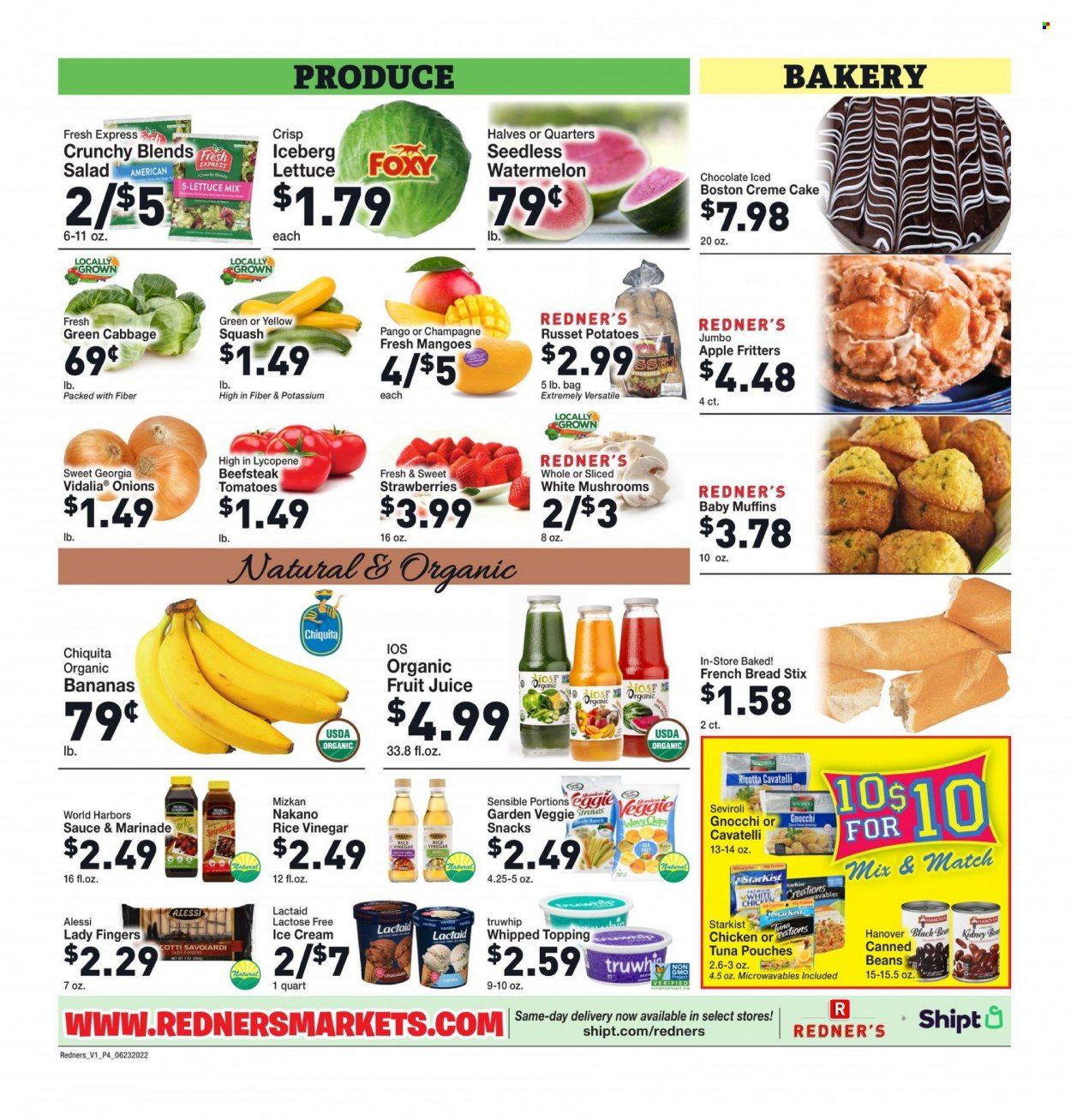 Redner's Markets (DE, MD, PA) Weekly Ad Flyer June 24 to July 1