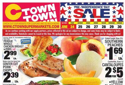 C-Town (CT, FL, MA, NJ, NY, PA) Weekly Ad Flyer June 24 to July 1