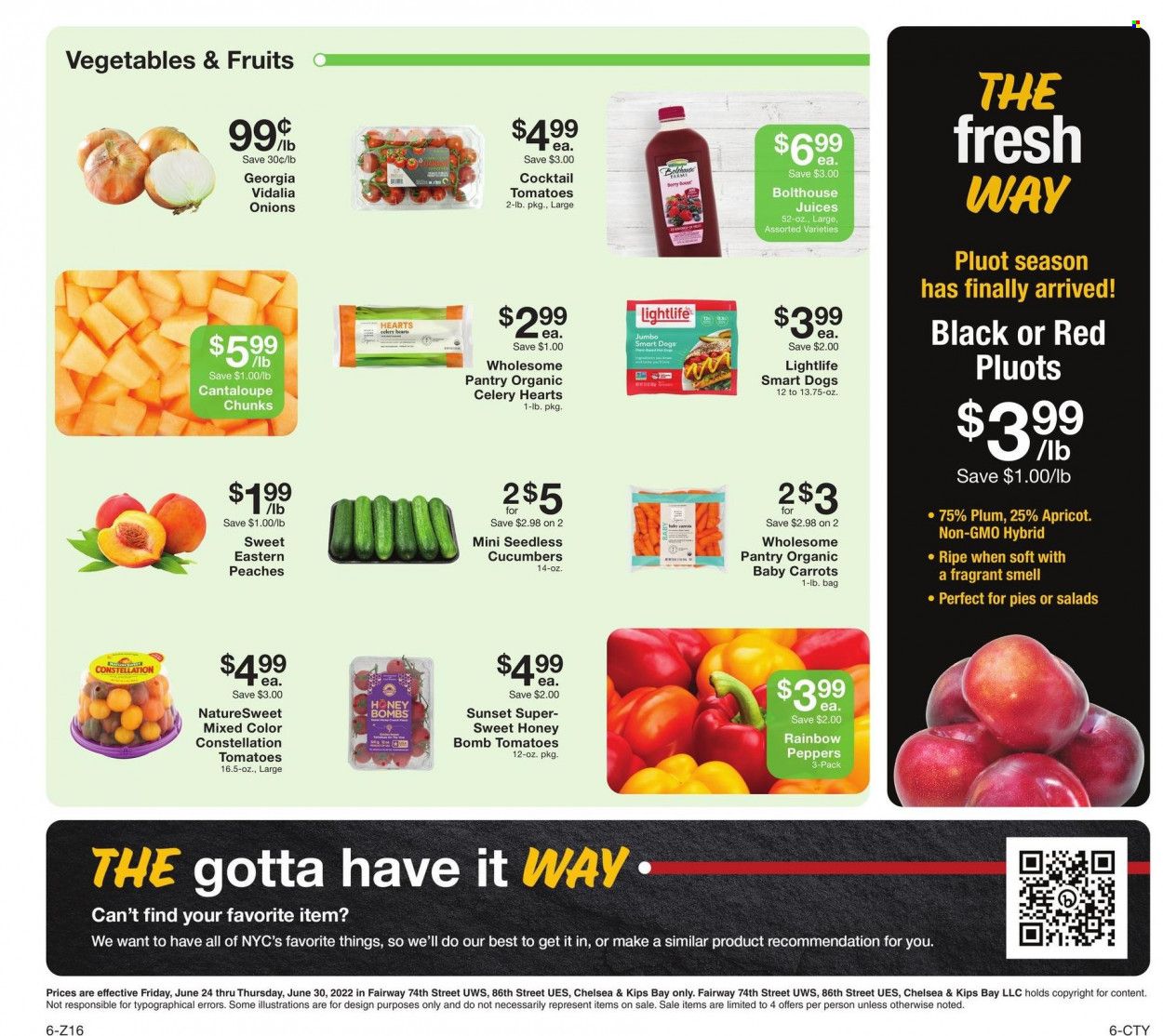 Fairway Market (CT, NJ, NY) Weekly Ad Flyer June 24 to July 1
