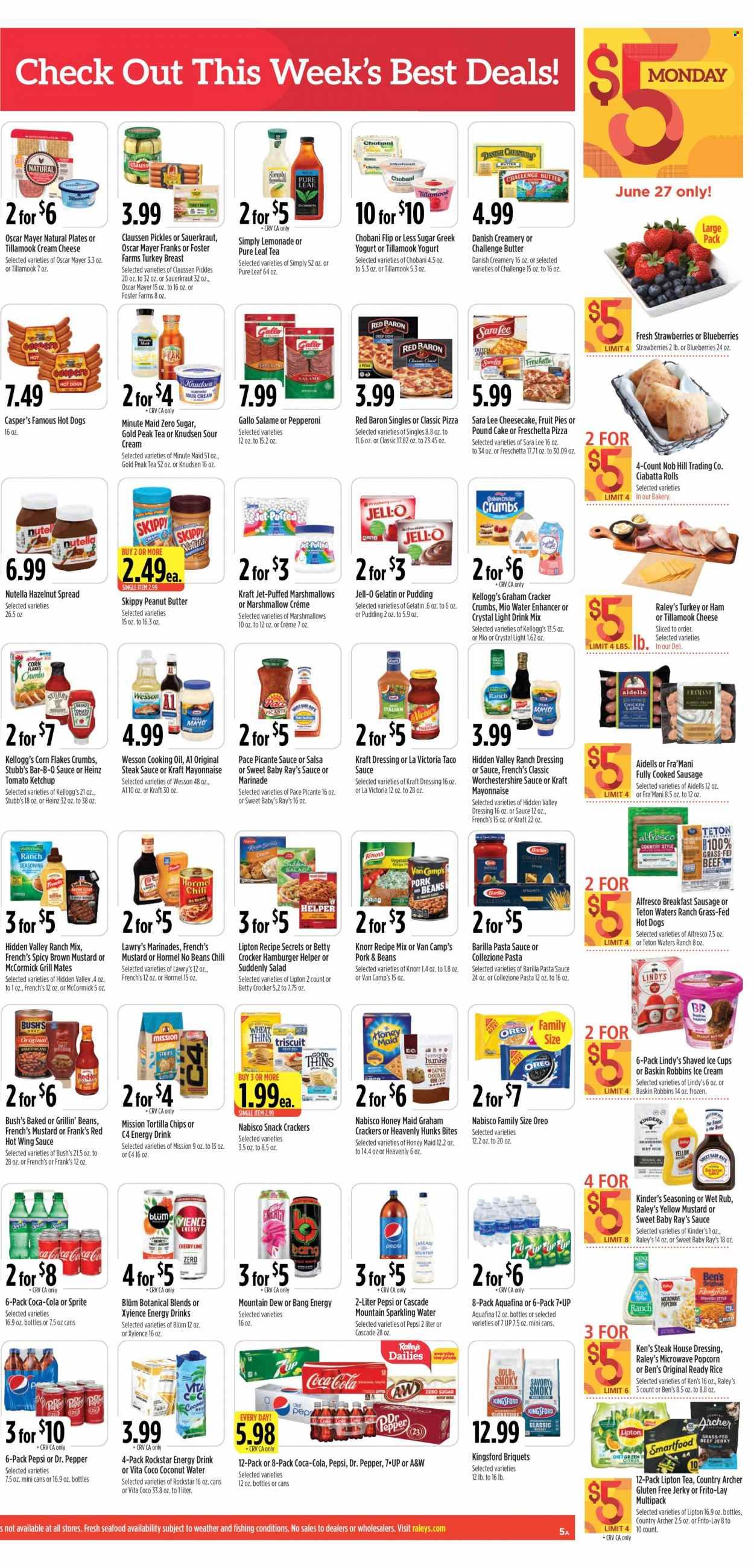 Raley's (CA, NV) Weekly Ad Flyer June 24 to July 1