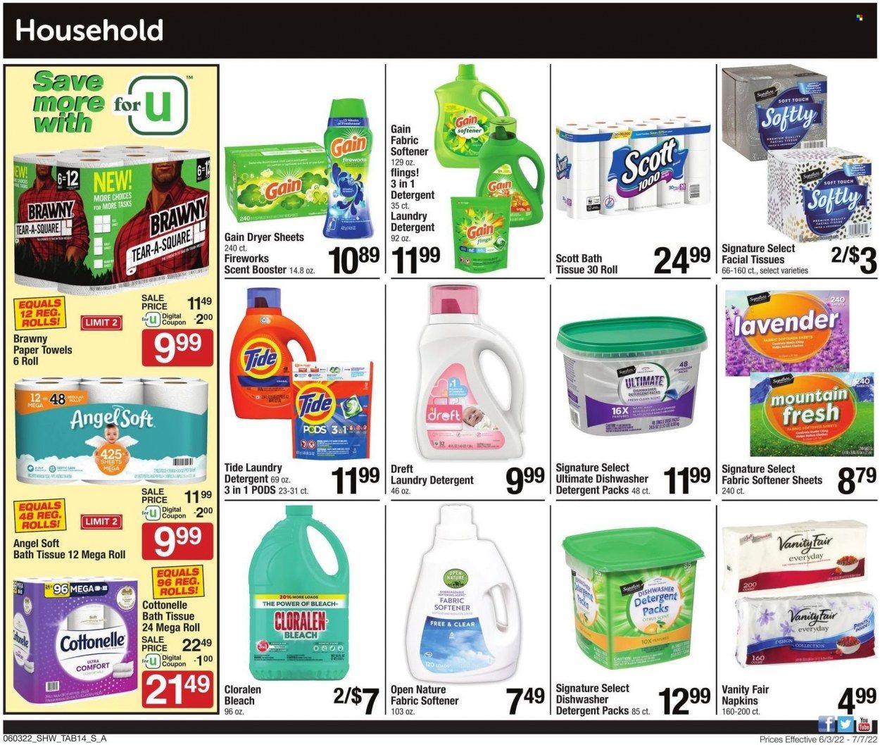 Shaw’s (MA, ME, NH, RI, VT) Weekly Ad Flyer June 24 to July 1