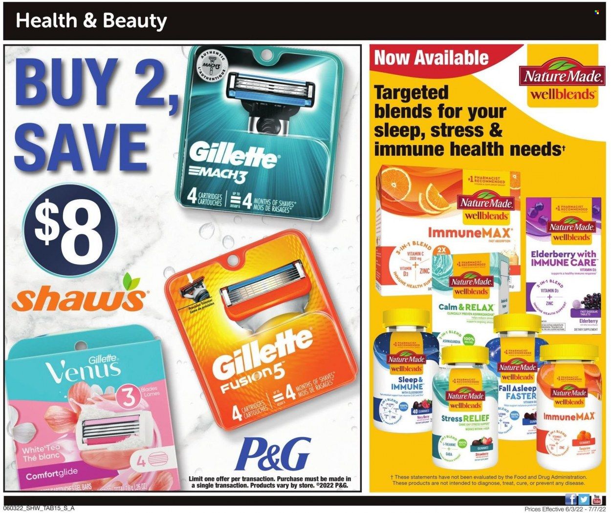 Shaw’s (MA, ME, NH, RI, VT) Weekly Ad Flyer June 24 to July 1