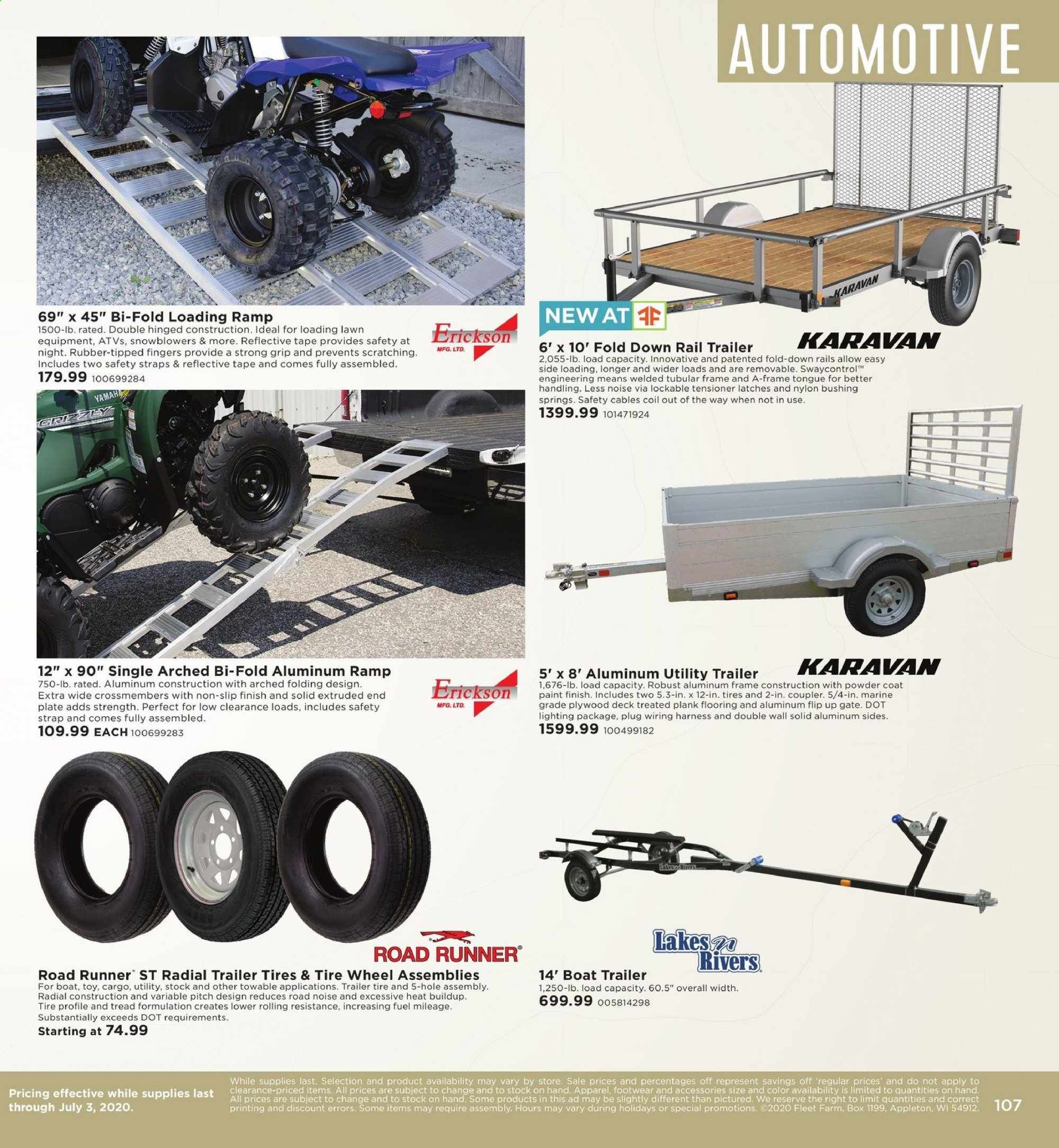 Fleet Farm Weekly Ad & Flyer March 13 to July 3