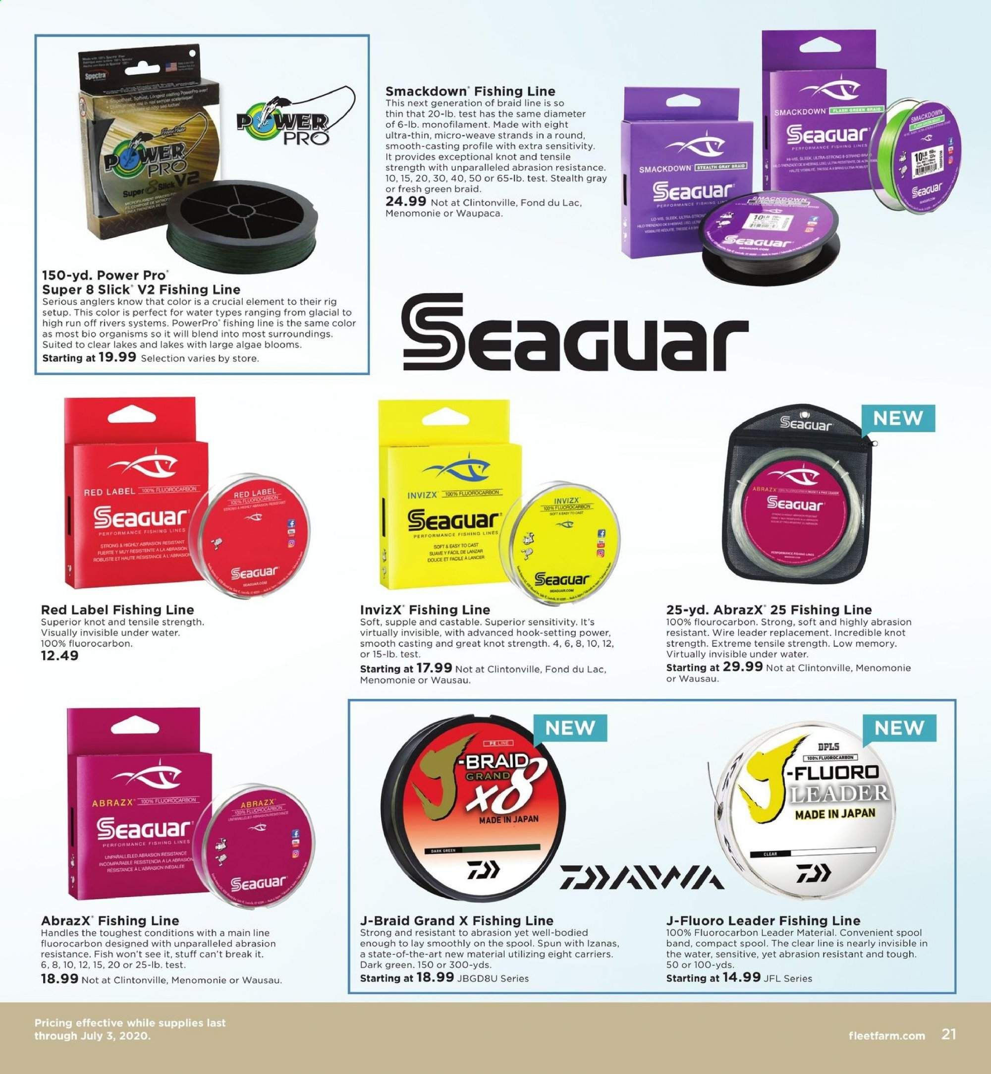Fleet Farm Weekly Ad & Flyer March 13 to July 3
