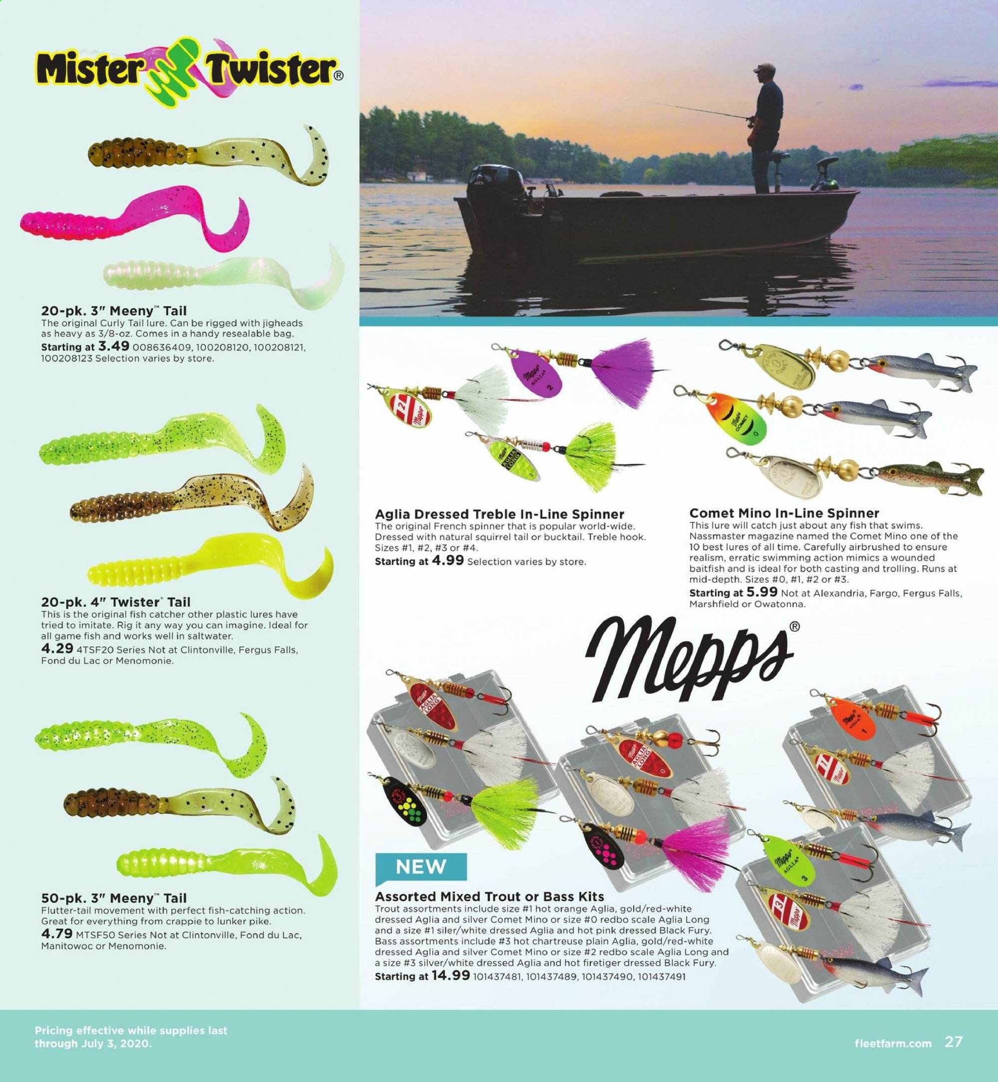Fleet Farm Weekly Ad & Flyer March 13 to July 3