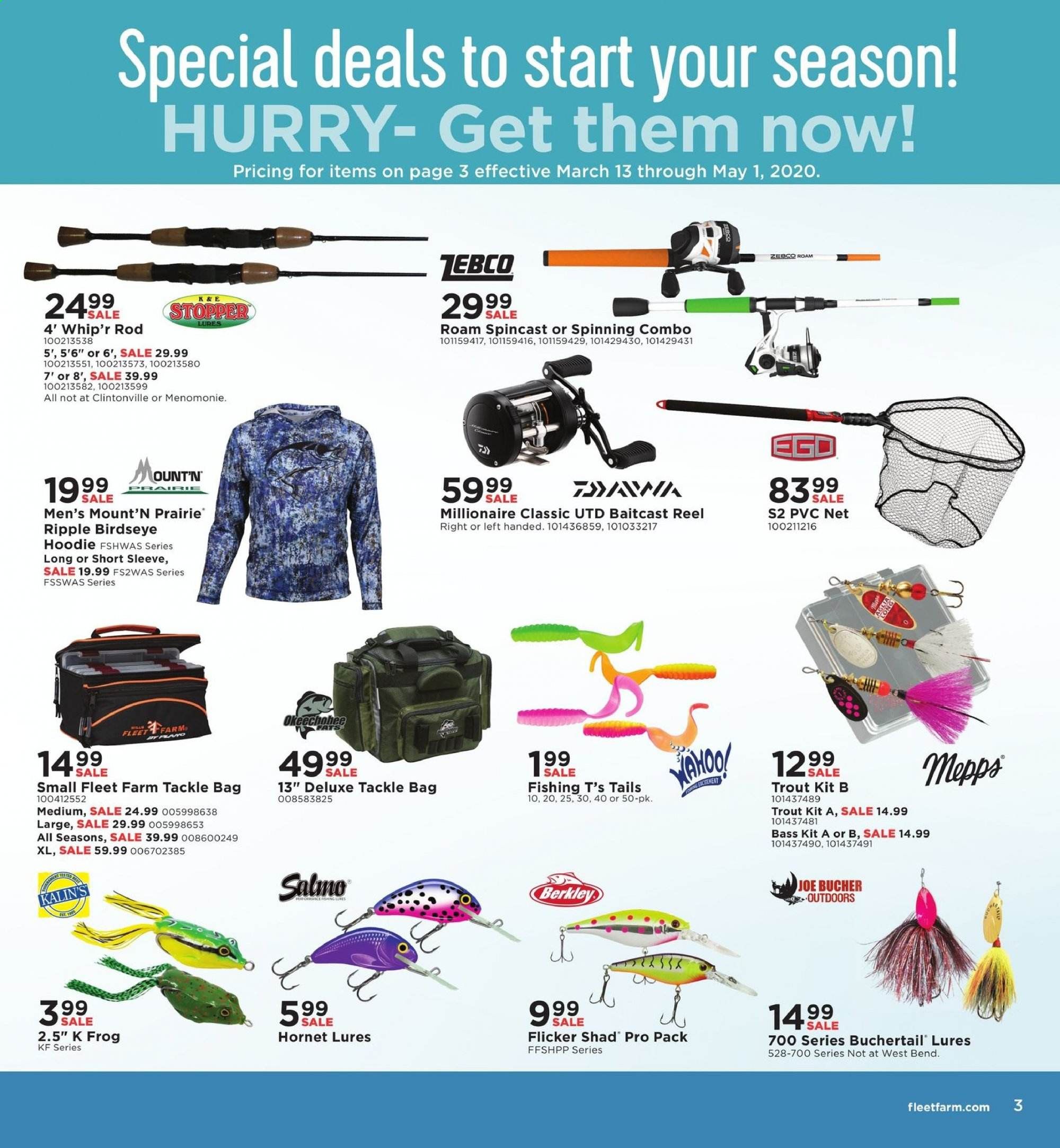 Fleet Farm Weekly Ad & Flyer March 13 to July 3
