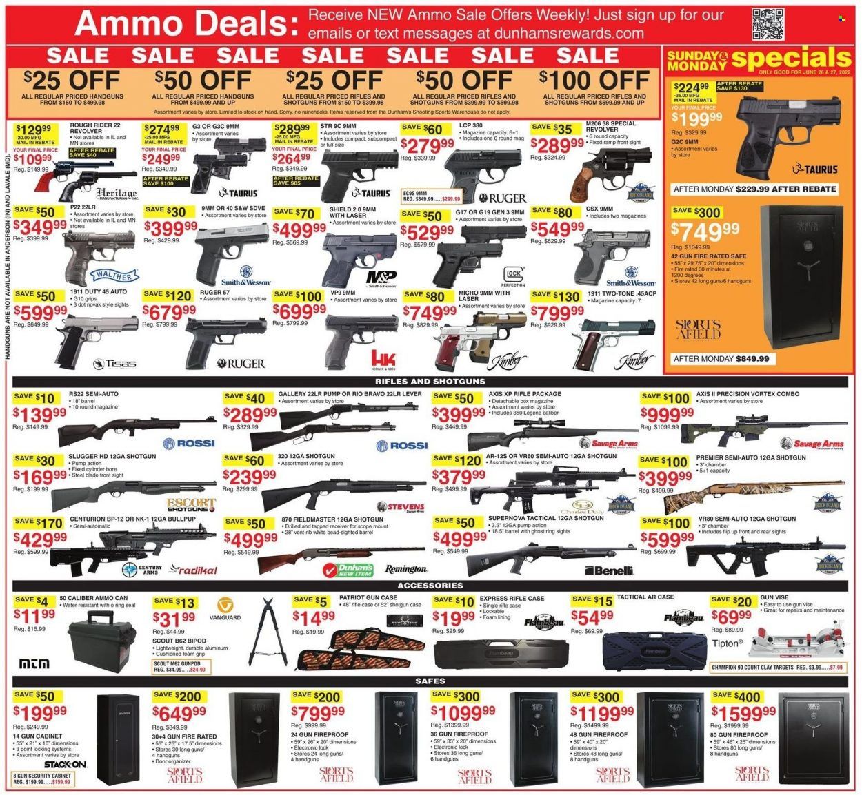Dunham's Sports Weekly Ad Flyer June 24 to July 1