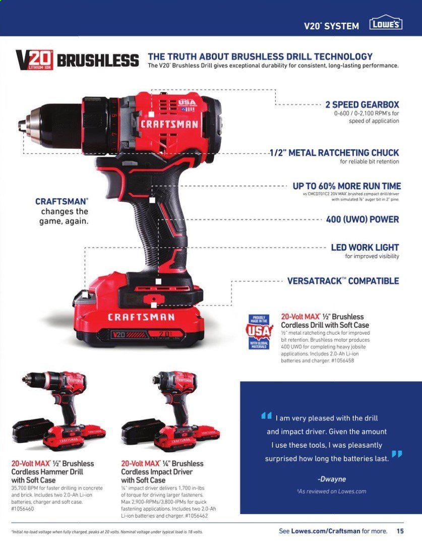 Lowe's Weekly Ad & Flyer March 15 to July 31