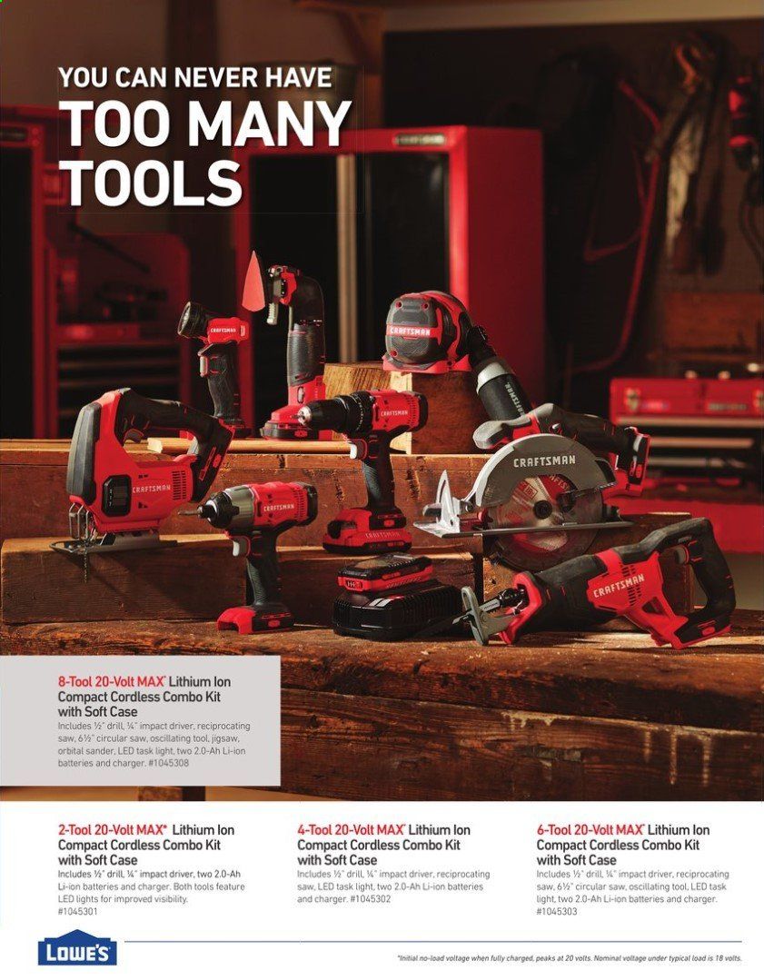 Lowe's Weekly Ad & Flyer March 15 to July 31