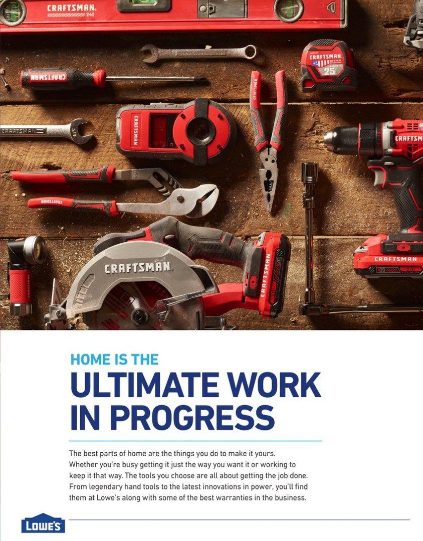 Lowe's Weekly Ad & Flyer March 15 to July 31
