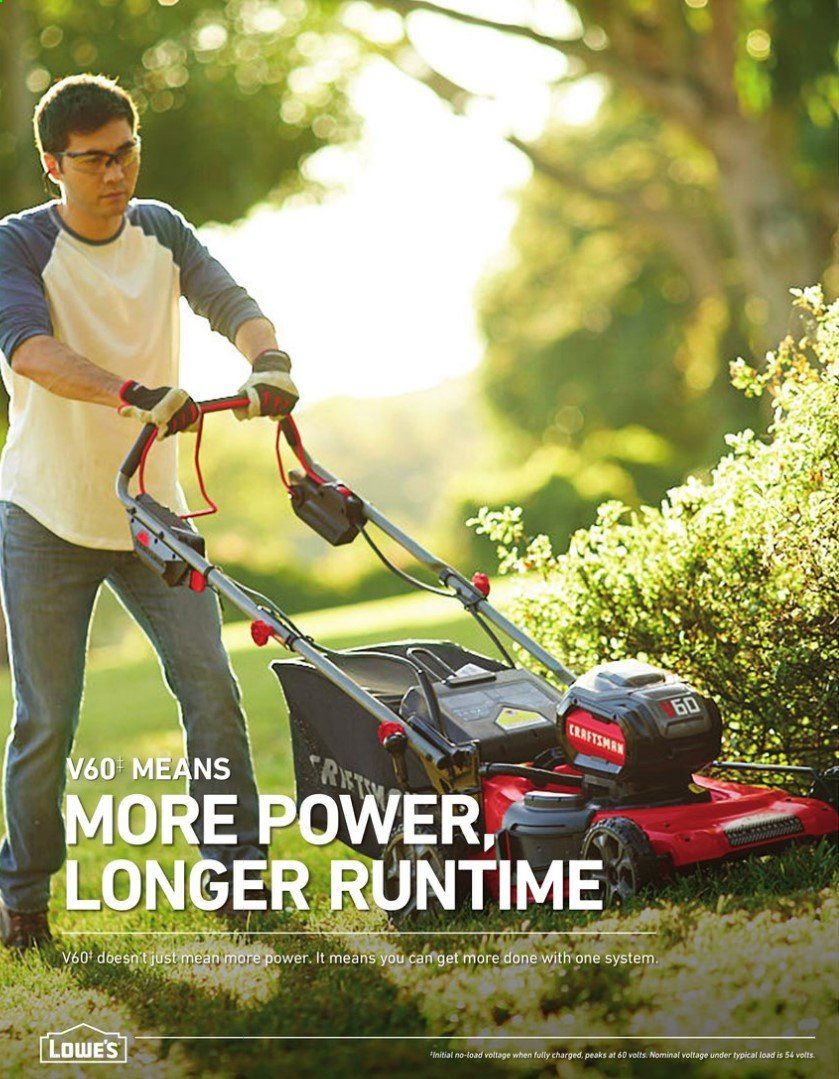 Lowe's Weekly Ad & Flyer March 15 to July 31