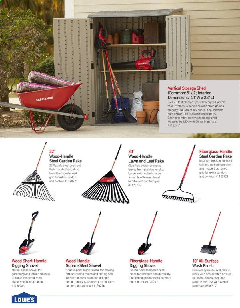 Lowe's Weekly Ad & Flyer March 15 to July 31