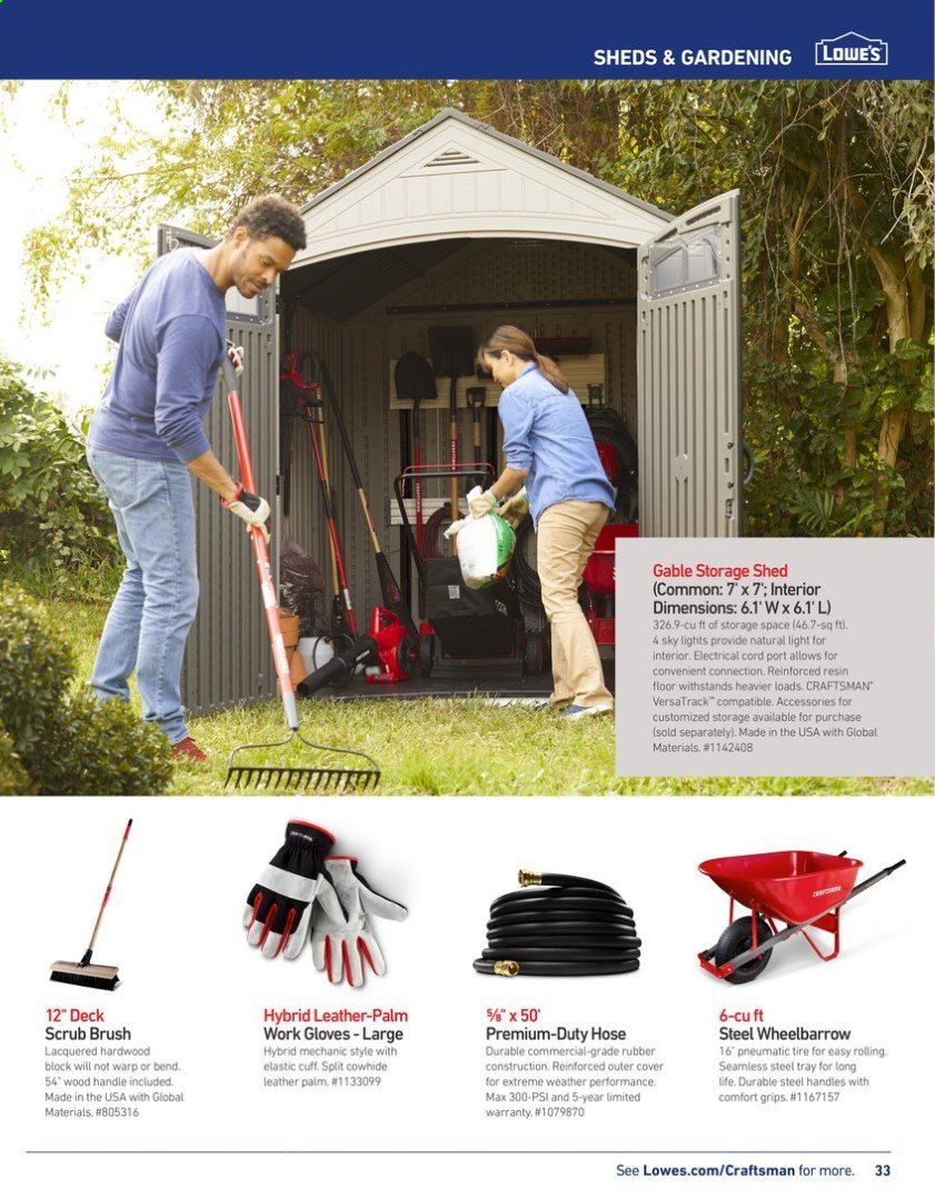 Lowe's Weekly Ad & Flyer March 15 to July 31
