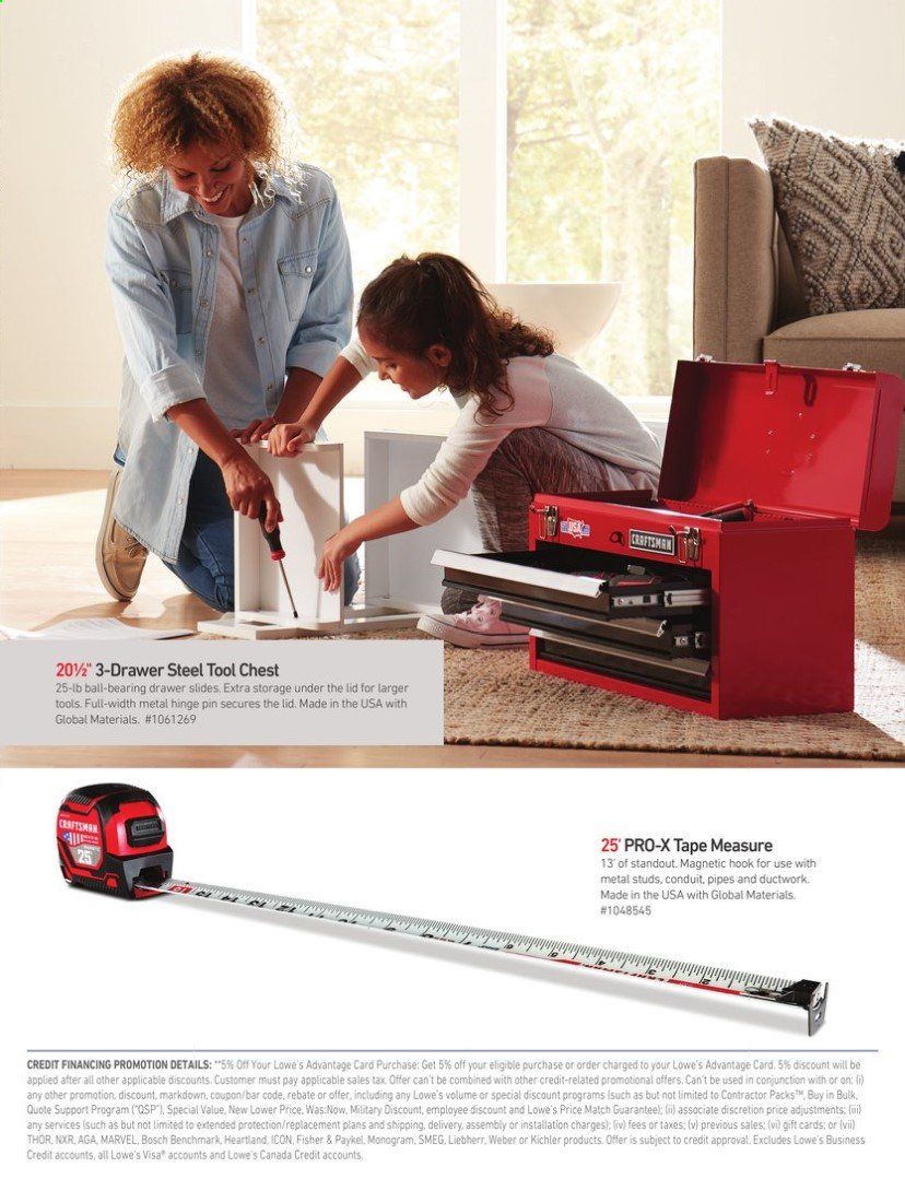 Lowe's Weekly Ad & Flyer March 15 to July 31