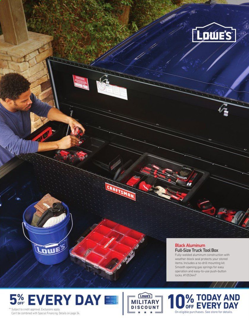 Lowe's Weekly Ad & Flyer March 15 to July 31