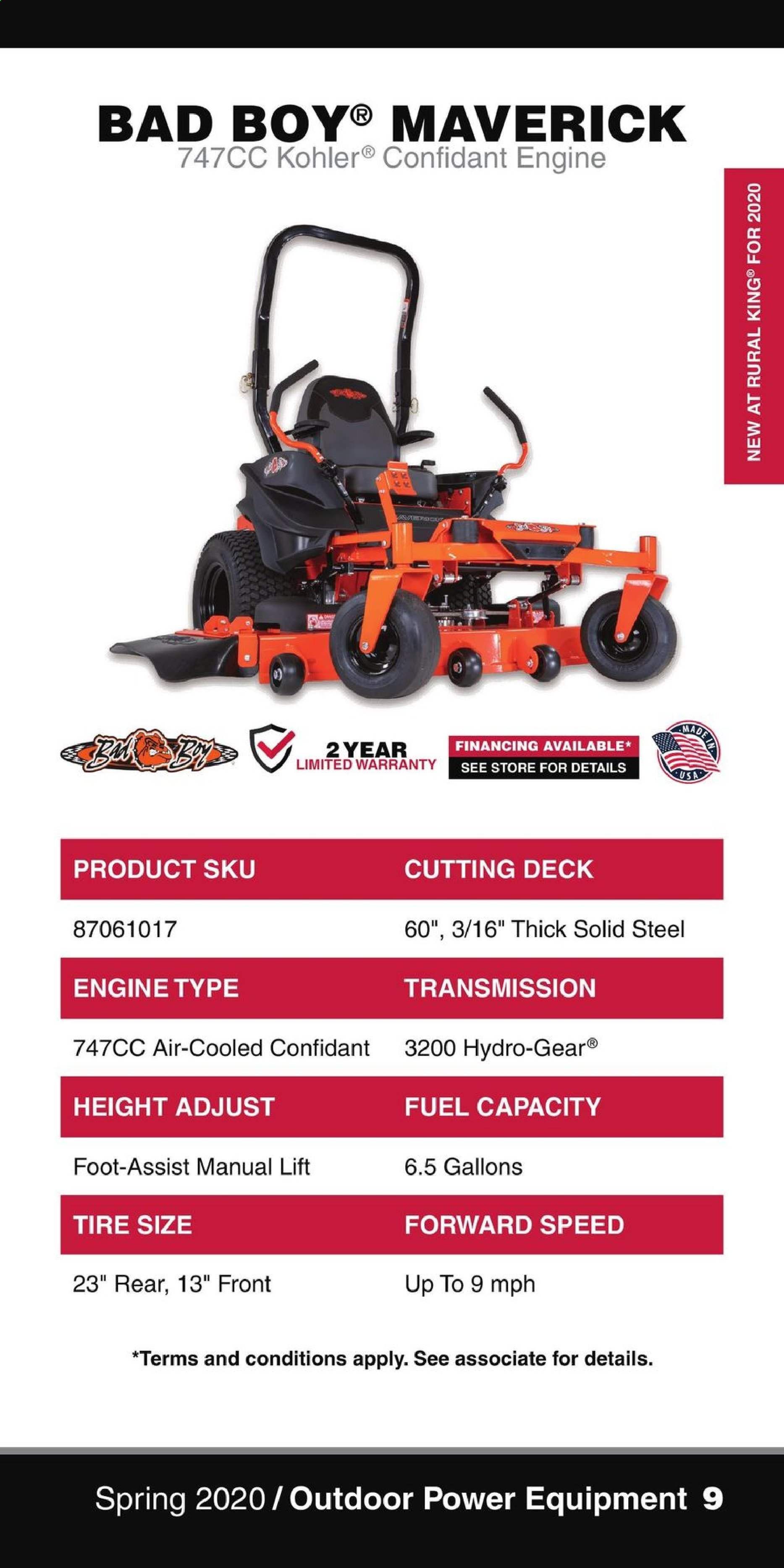 Rural King Weekly Ad & Flyer March 4 to August 31