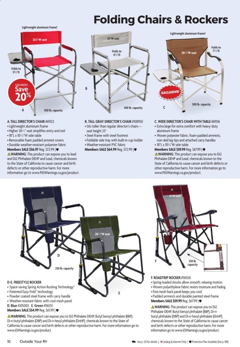 Camping World Weekly Ad & Flyer March 16 to May 10