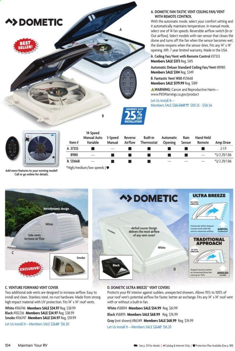 Camping World Weekly Ad & Flyer March 16 to May 10
