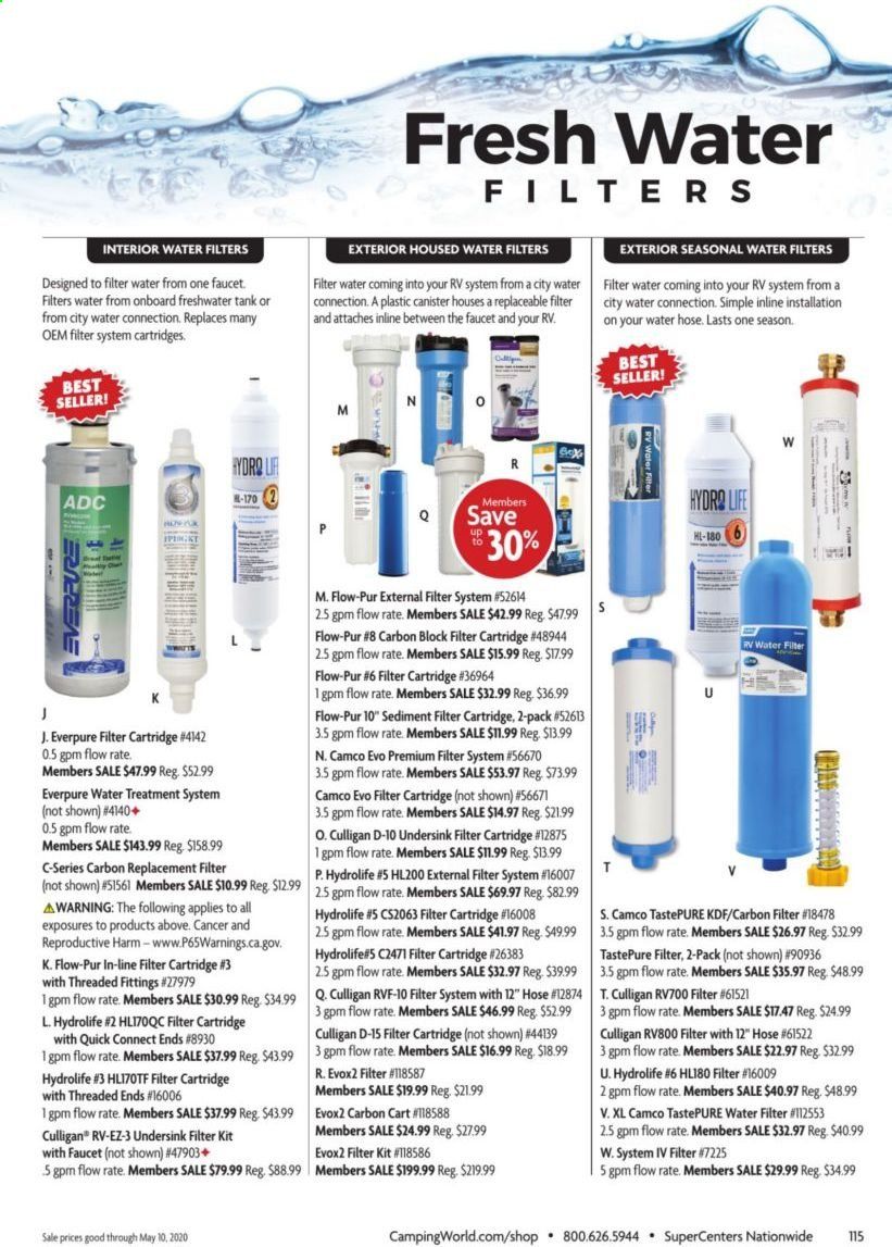 Camping World Weekly Ad & Flyer March 16 to May 10