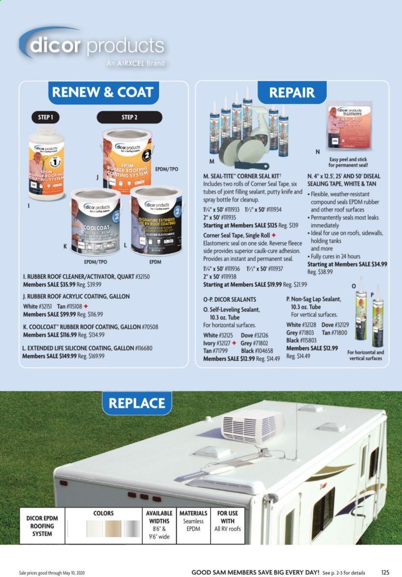 Camping World Weekly Ad & Flyer March 16 to May 10
