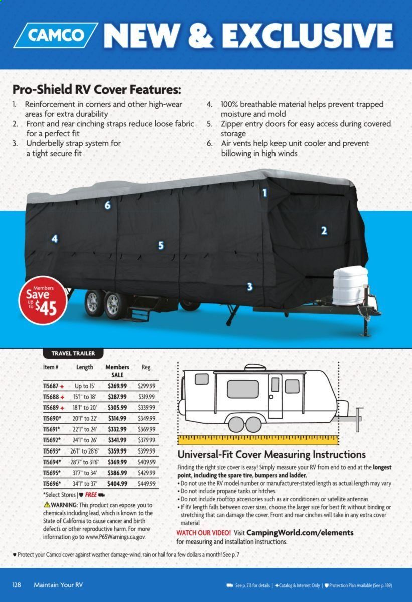 Camping World Weekly Ad & Flyer March 16 to May 10