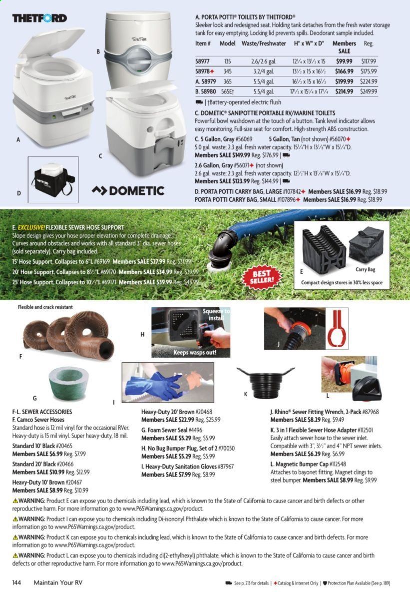 Camping World Weekly Ad & Flyer March 16 to May 10