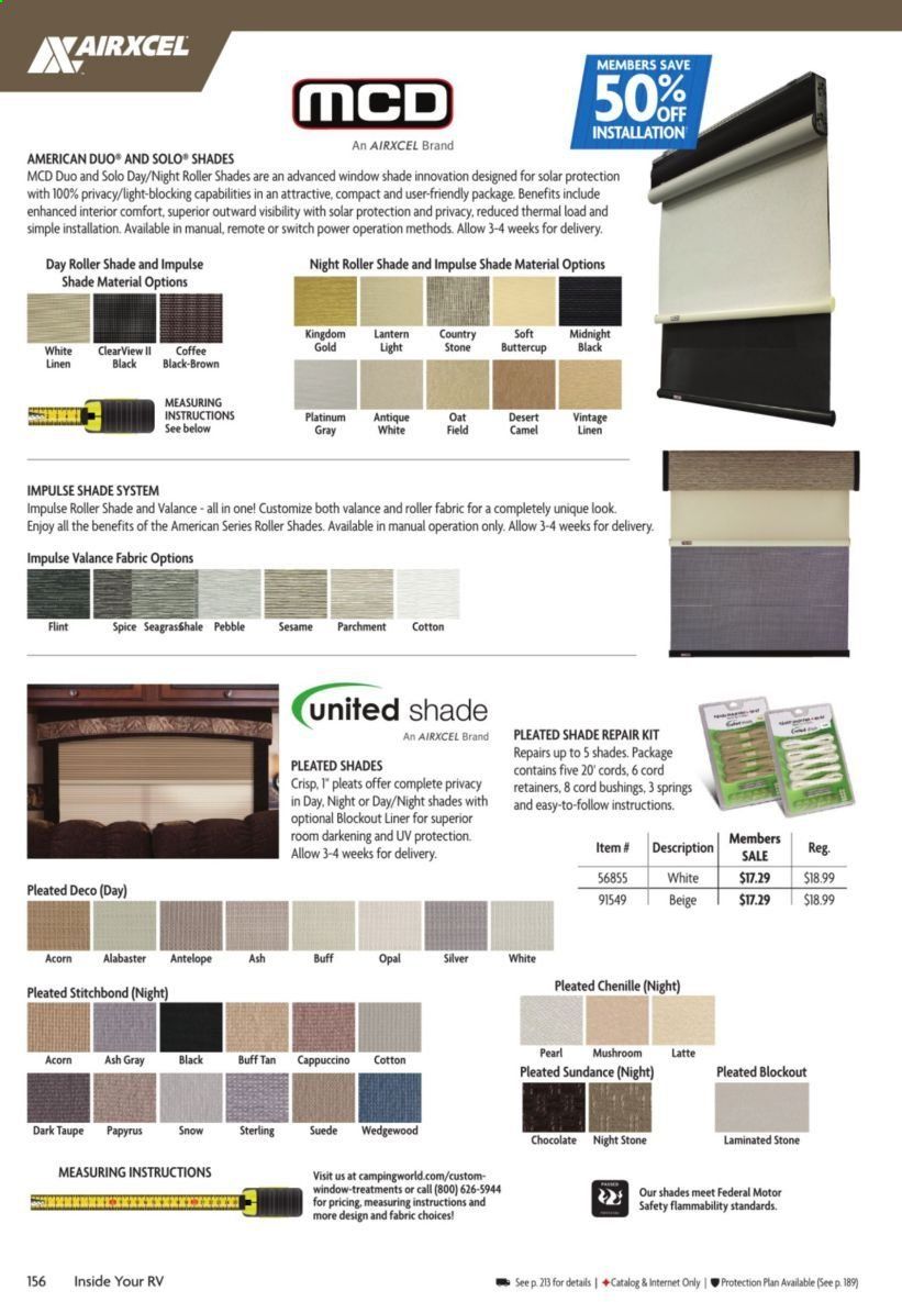 Camping World Weekly Ad & Flyer March 16 to May 10