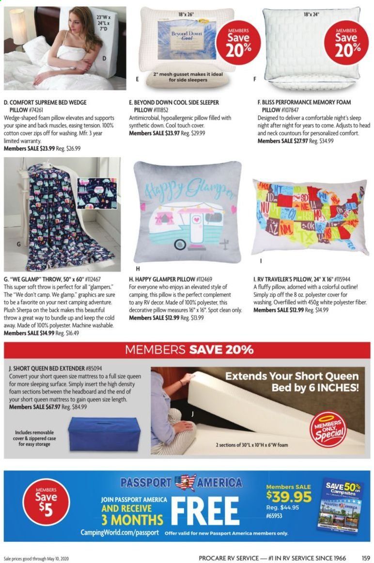 Camping World Weekly Ad & Flyer March 16 to May 10