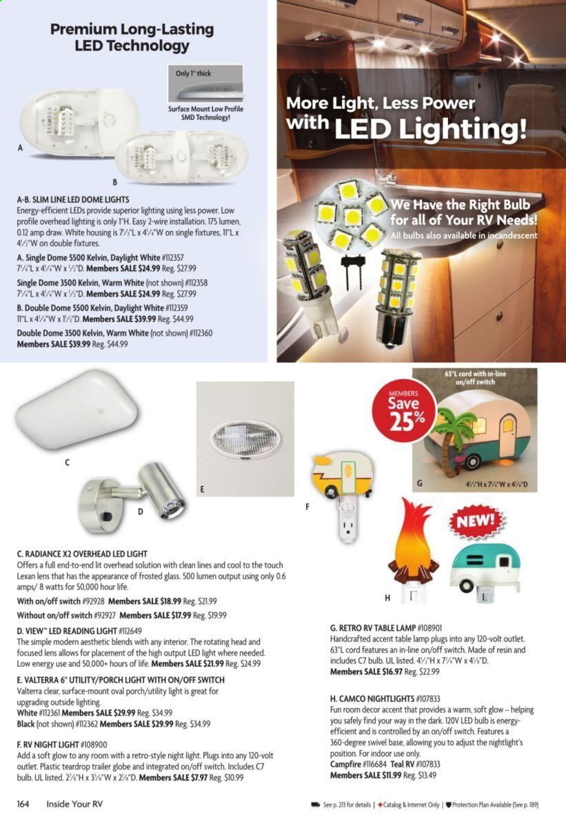 Camping World Weekly Ad & Flyer March 16 to May 10
