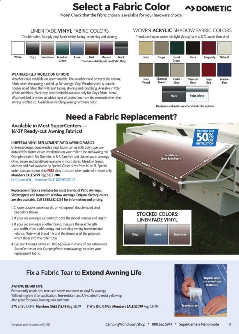 Camping World Weekly Ad & Flyer March 16 to May 10